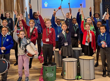Pupils in the Cathedral