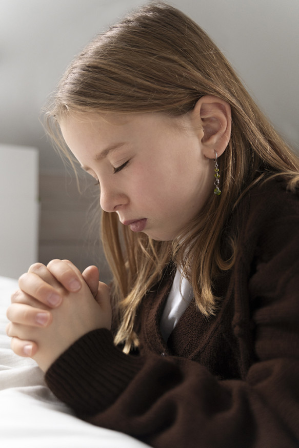 Child praying