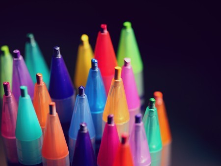 Coloured pencils